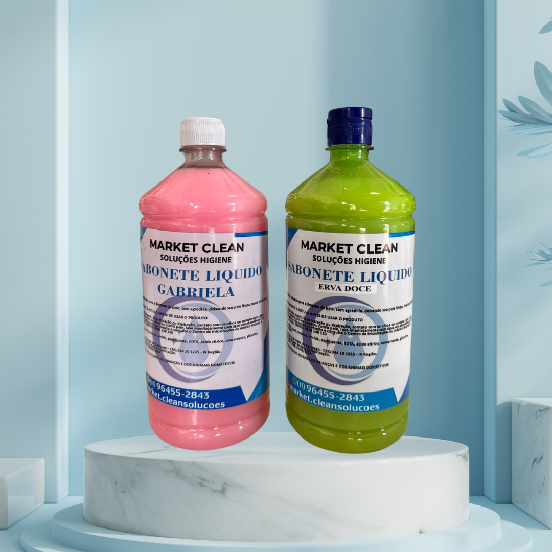 Sabonete Líquido Market Clean 1L