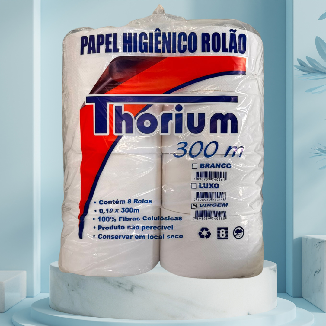 Papel Higiênico Rolão Thorium 300m