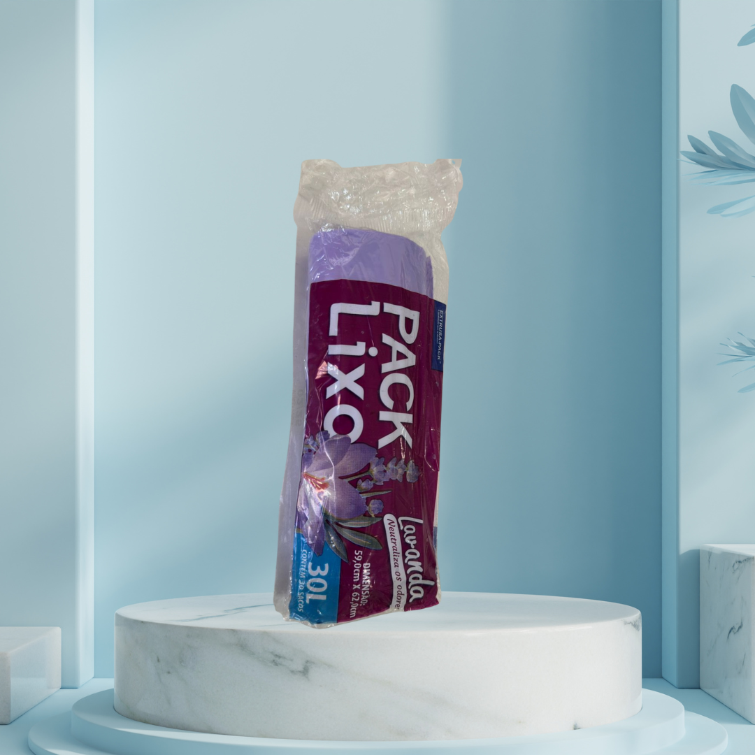 Saco para Lixo Lavanda 30L
