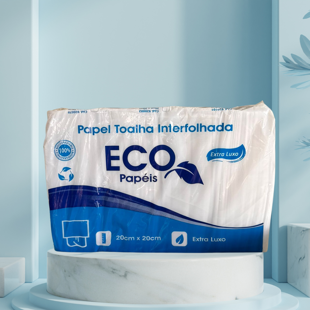 Papel Toalha Interfolhado Eco Papéis