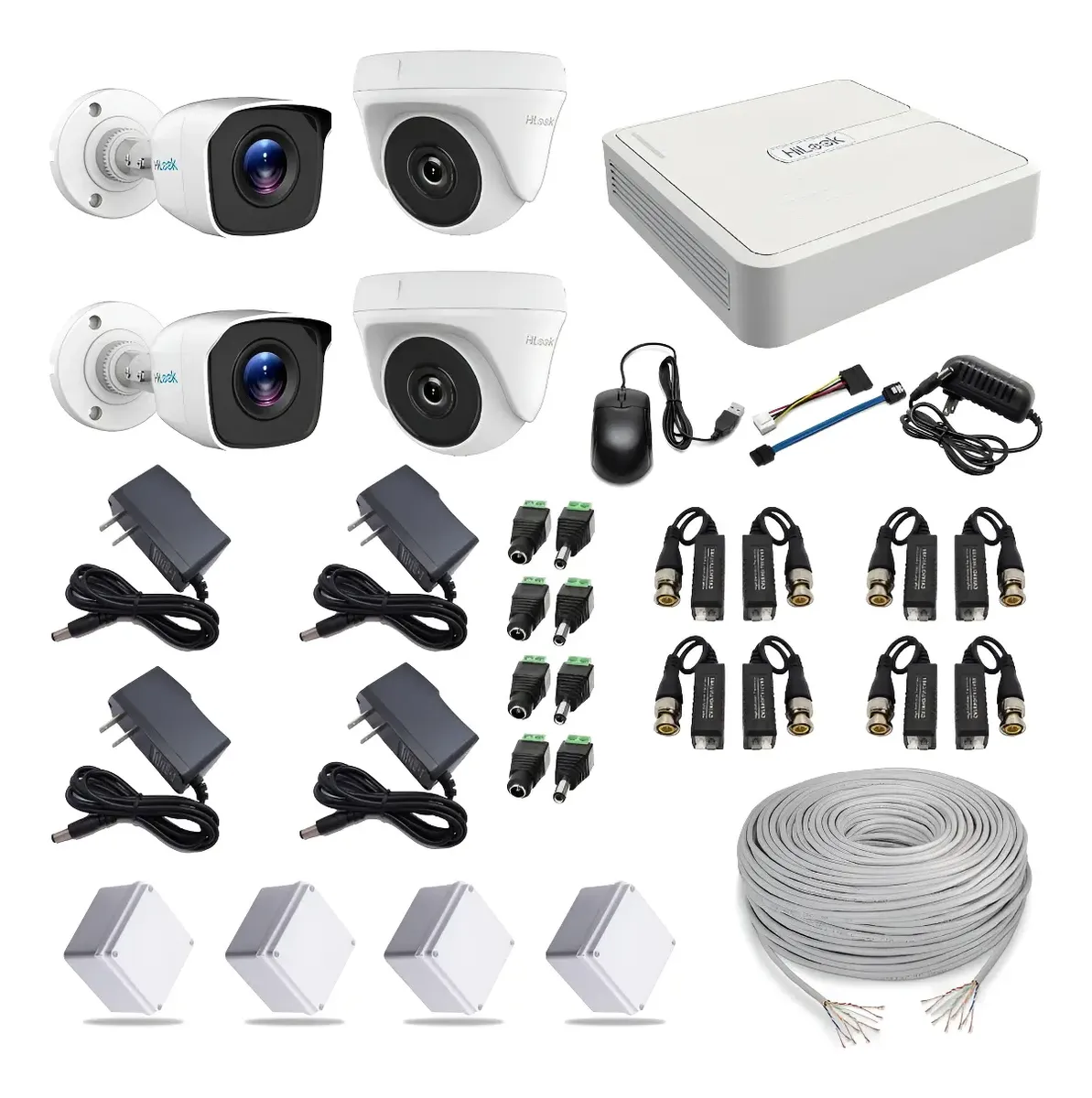 Kit de Cámaras de Seguridad 4 Canales