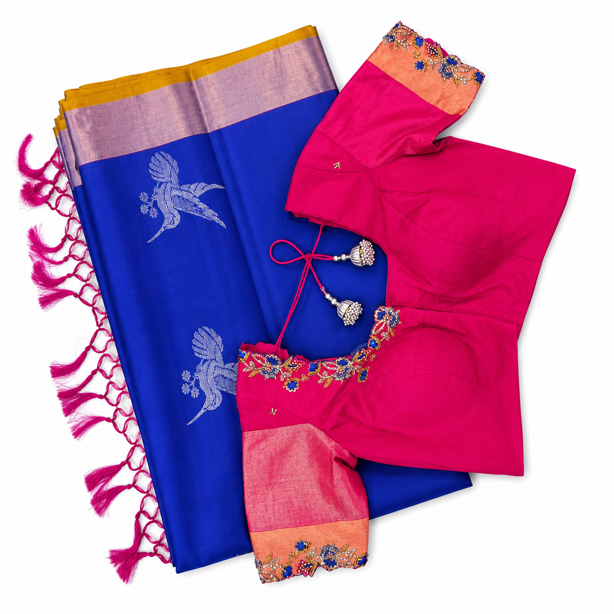 Kanchivaram Silk Saree from Swetha's Fashion Collection
