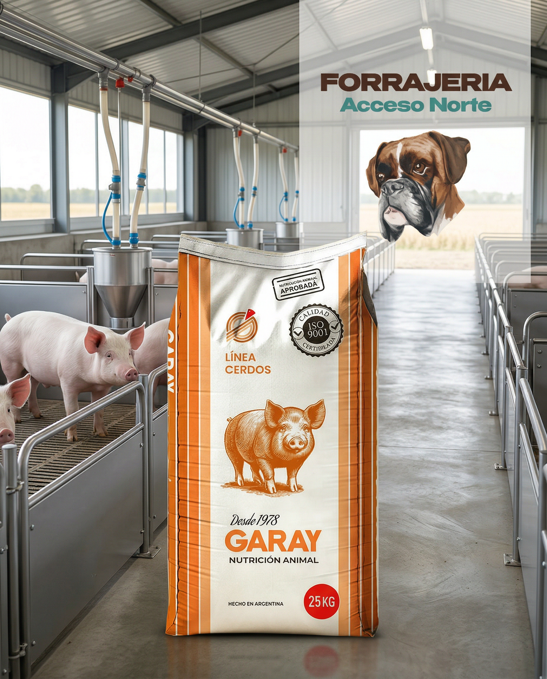 Alimento para Cerdos Garay 25kg