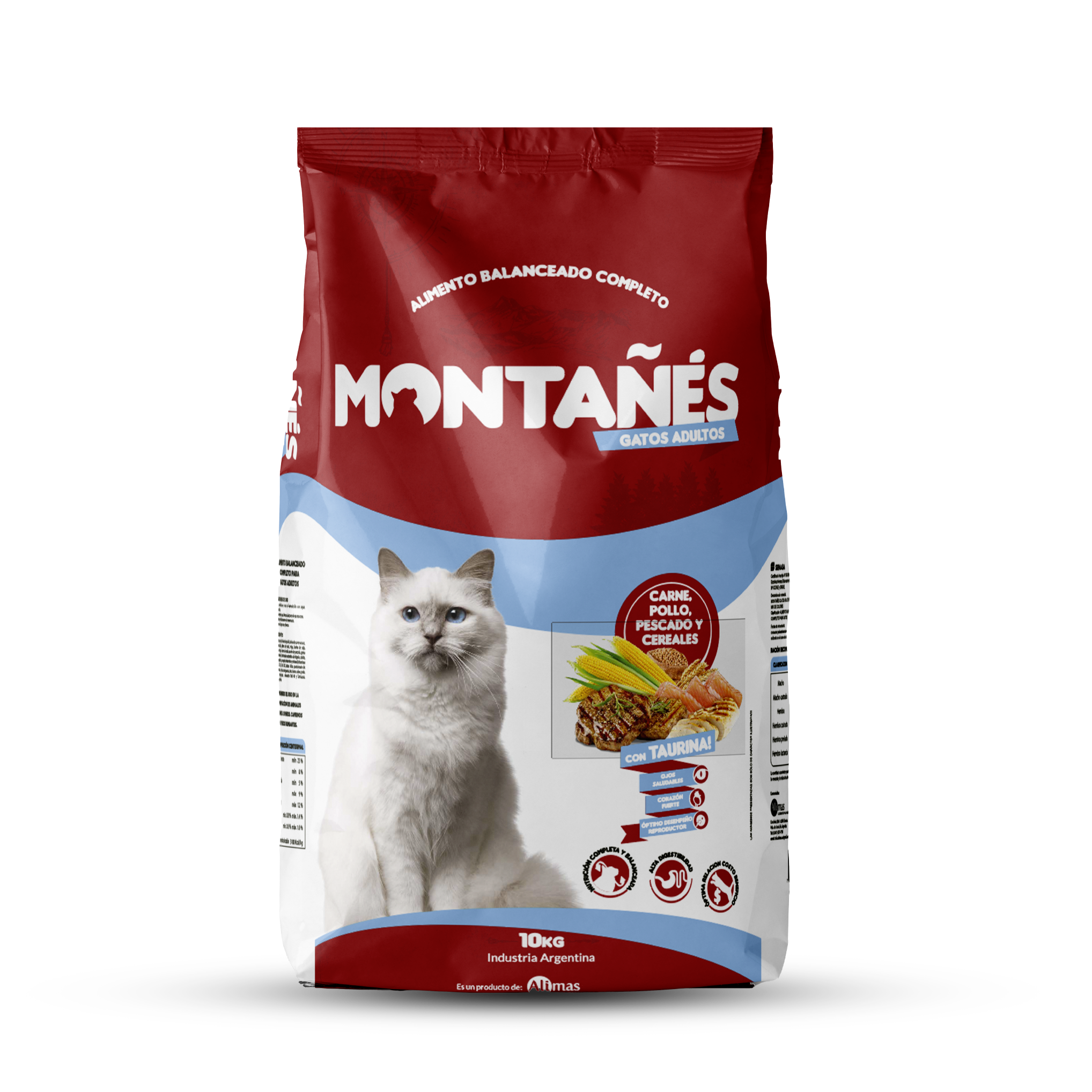 Montañés Gatos Adultos 10kg