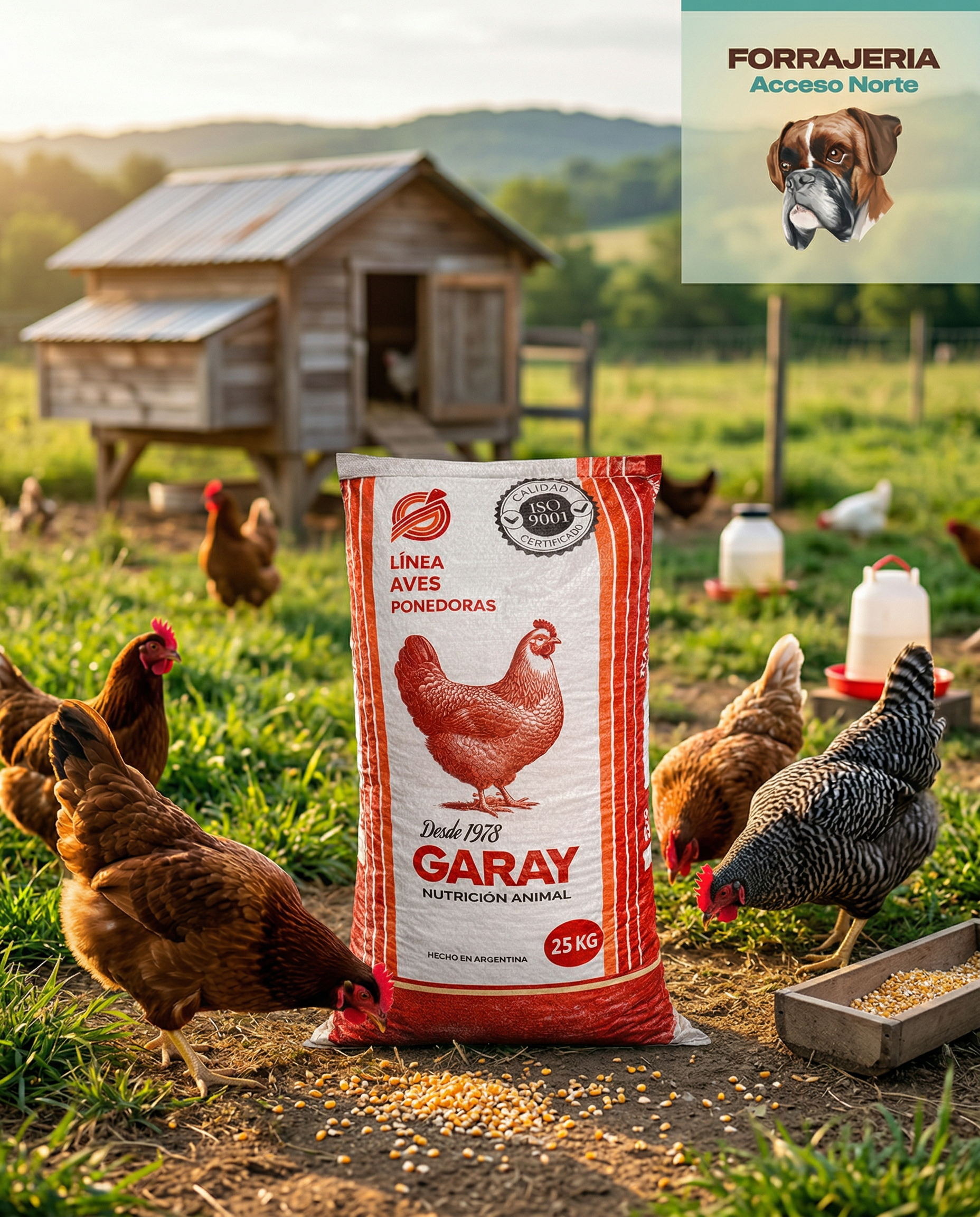 Alimento para Aves Ponedoras Garay 25kg