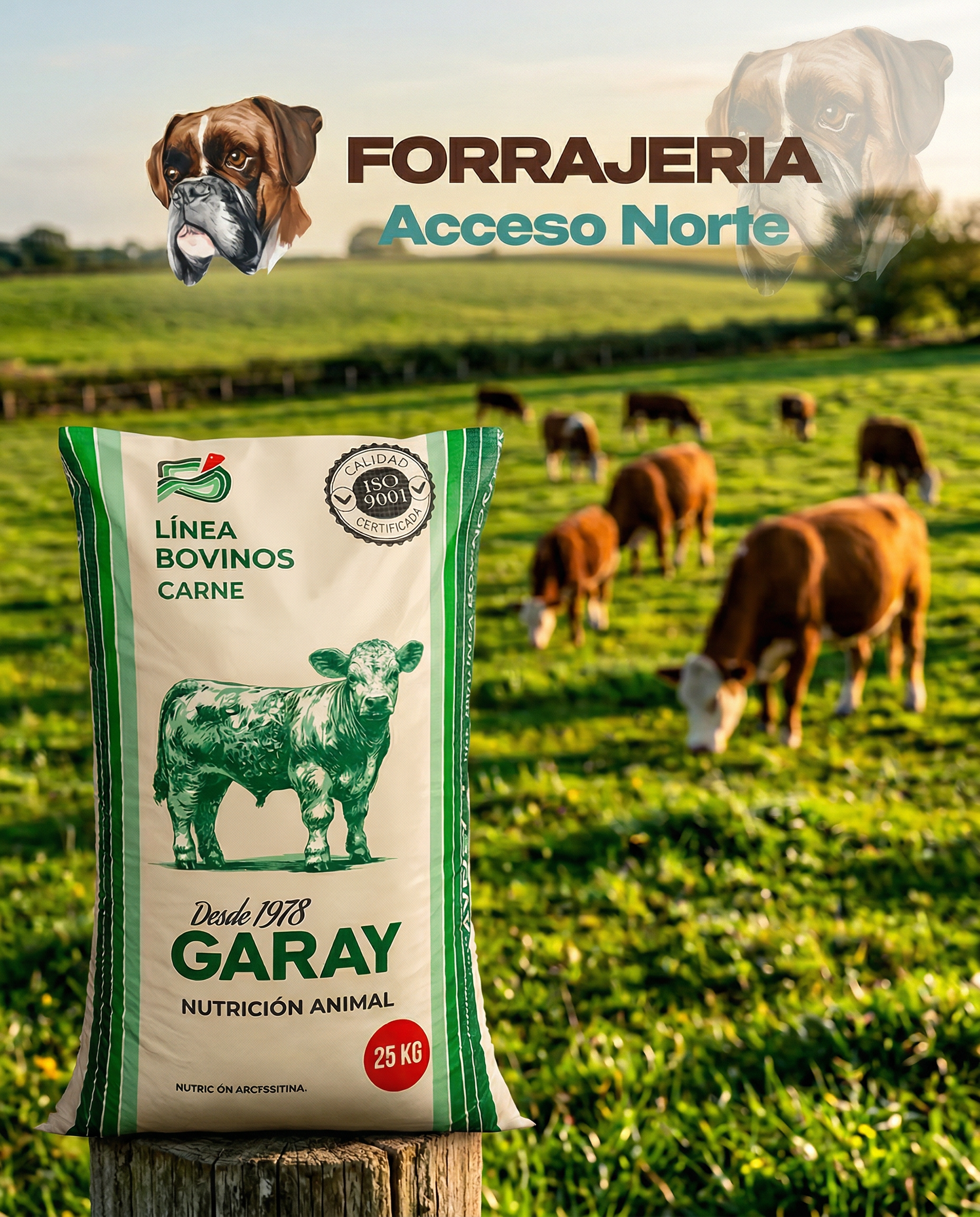 Bolsa de Nutrición Animal para Bovinos