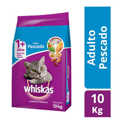 Whiskas Adulto Pescado 10 Kg