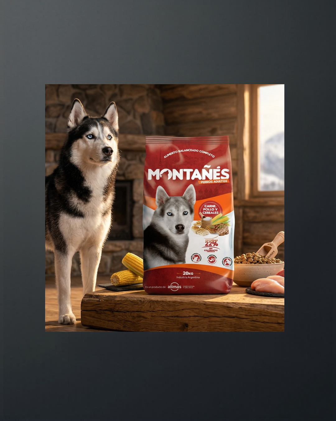 Montañés Alimento para Perros Adultos