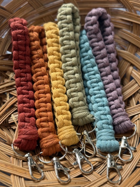 Square Knot Wristlet