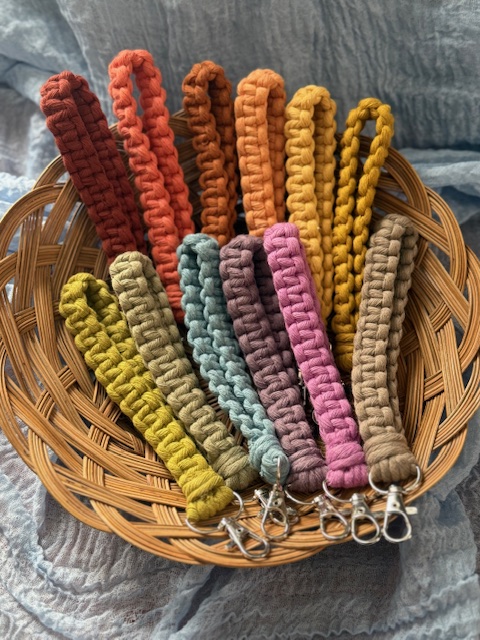 Square Knot Wristlet