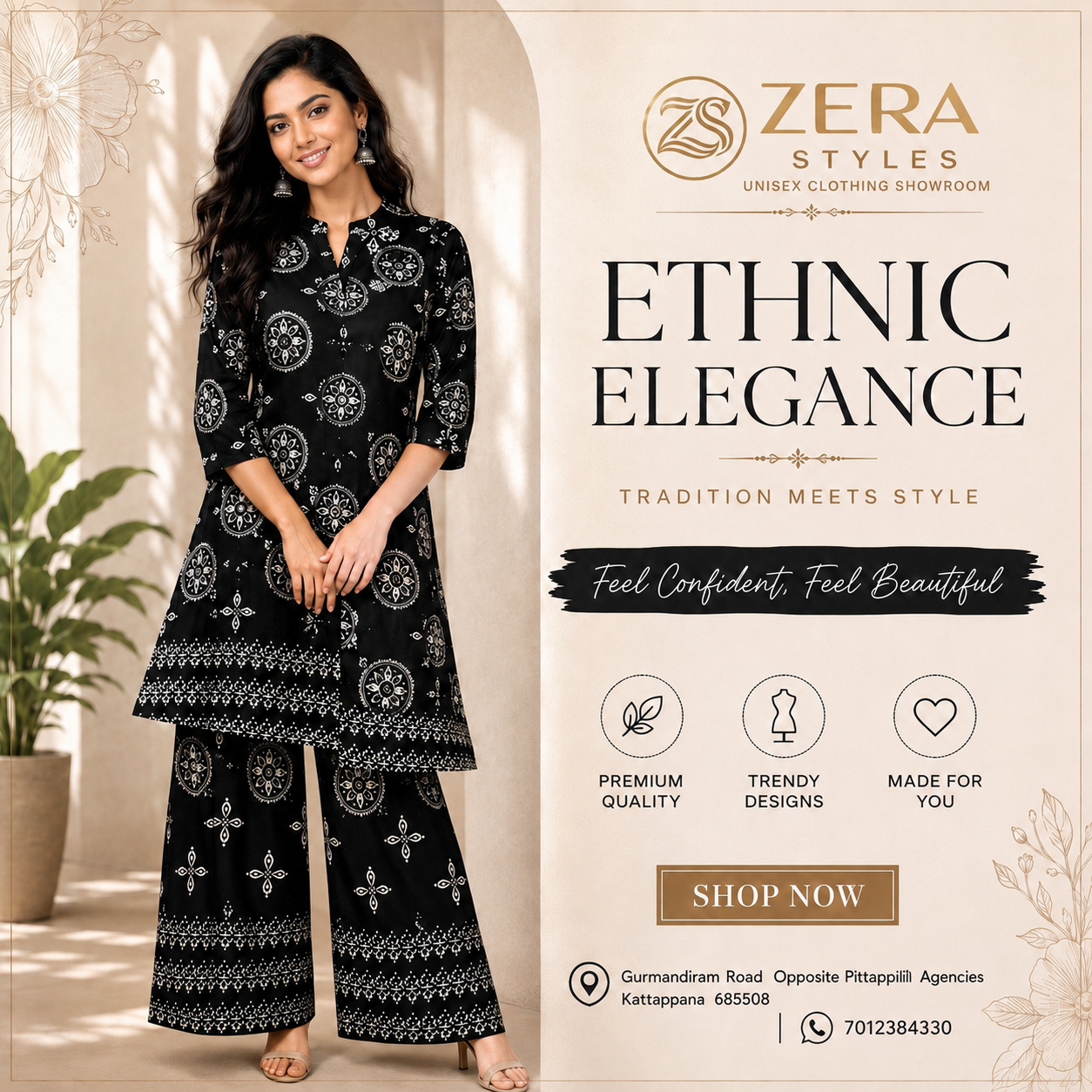Ethnic Elegance Kurta Set