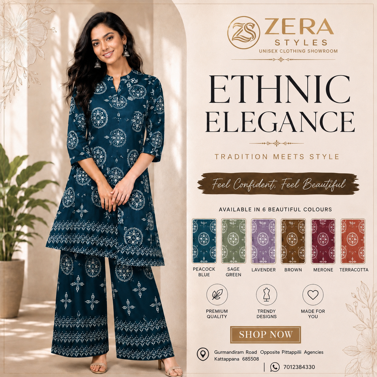 Ethnic Elegance Kurta Set
