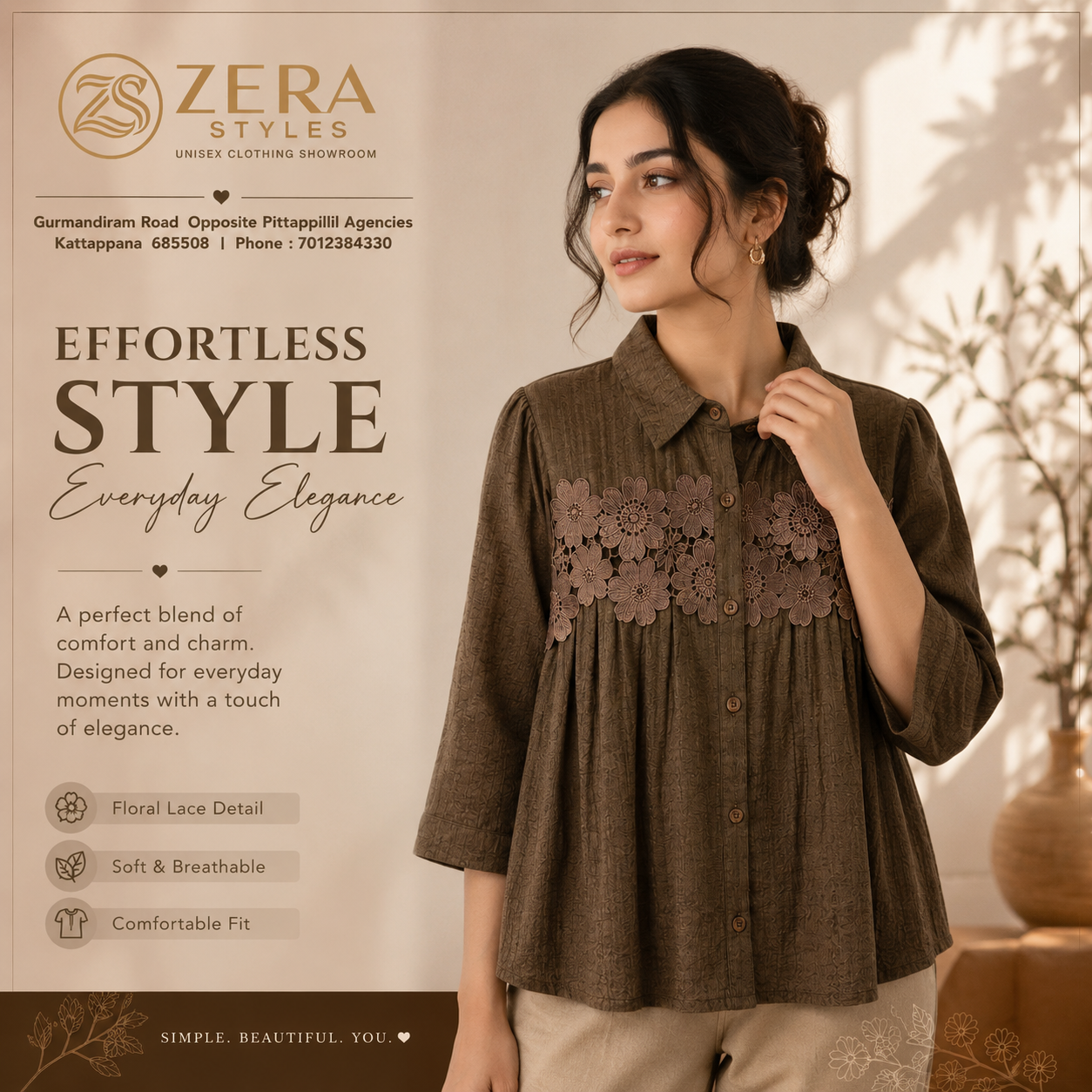 Effortless Style Floral Shirt