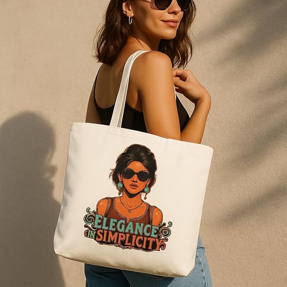  Printed Tote Bag for Women