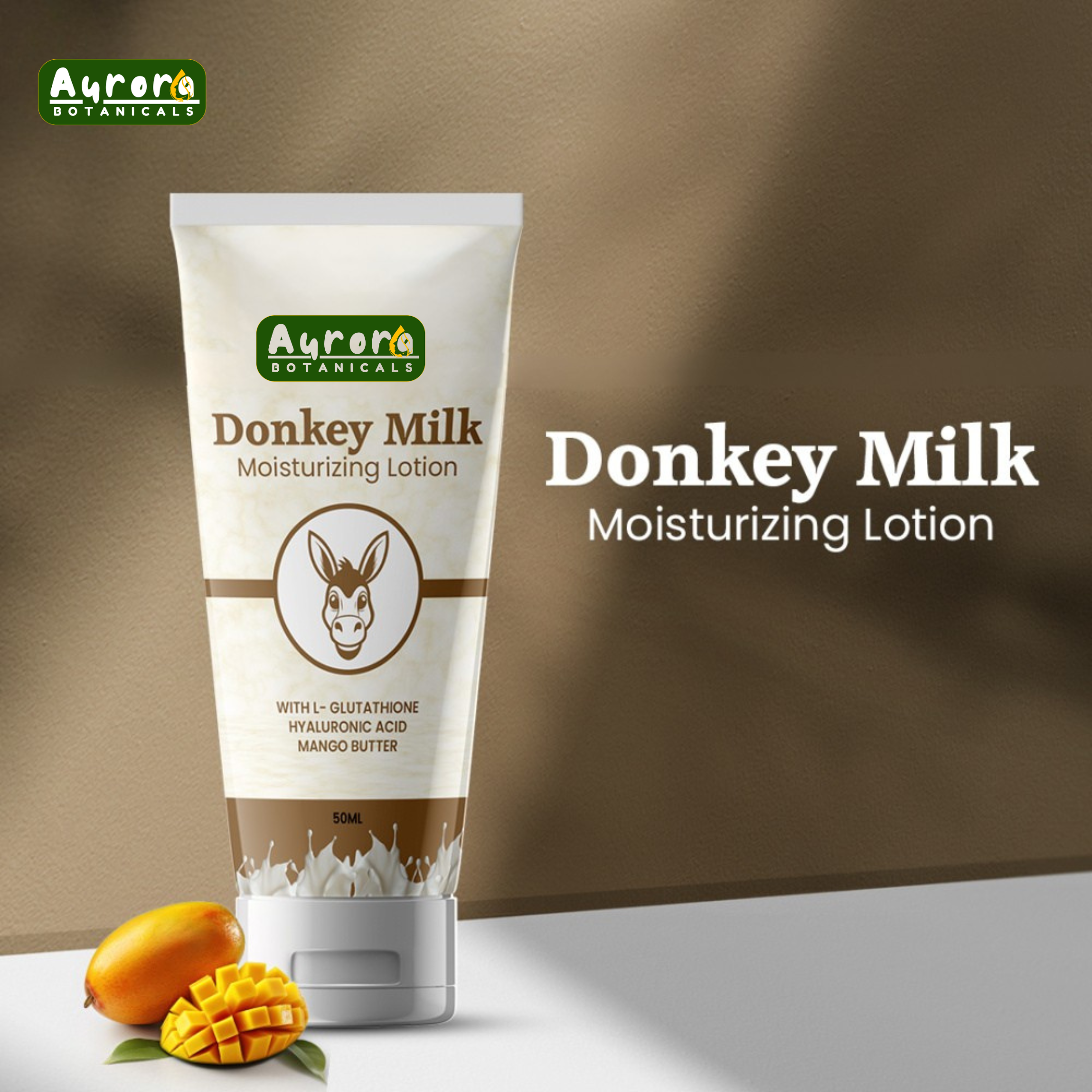 Donkey Milk Moisturizing Lotion 50m
