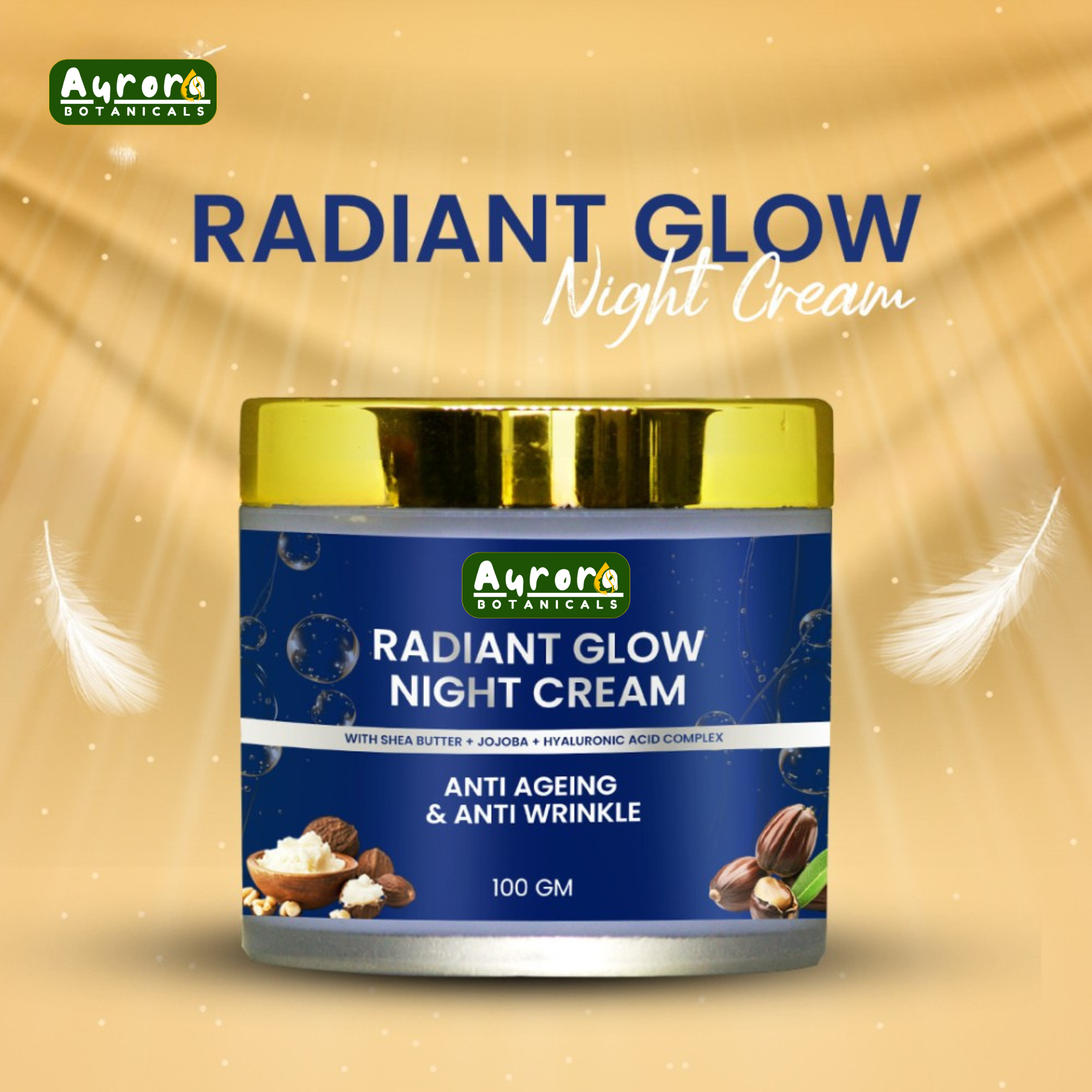 Anti Ageing Anti Wrinkle Night Cream 100gm