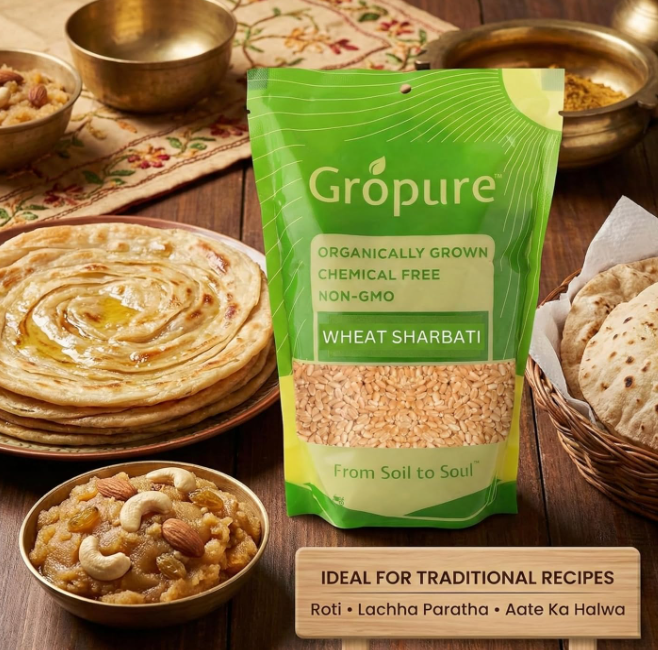 Gropure Wheat Sharbati