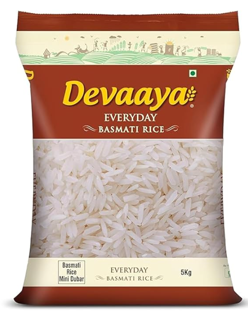 Devaaya Everyday Basmati Rice 5kg