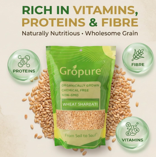 Gropure Wheat Sharbati
