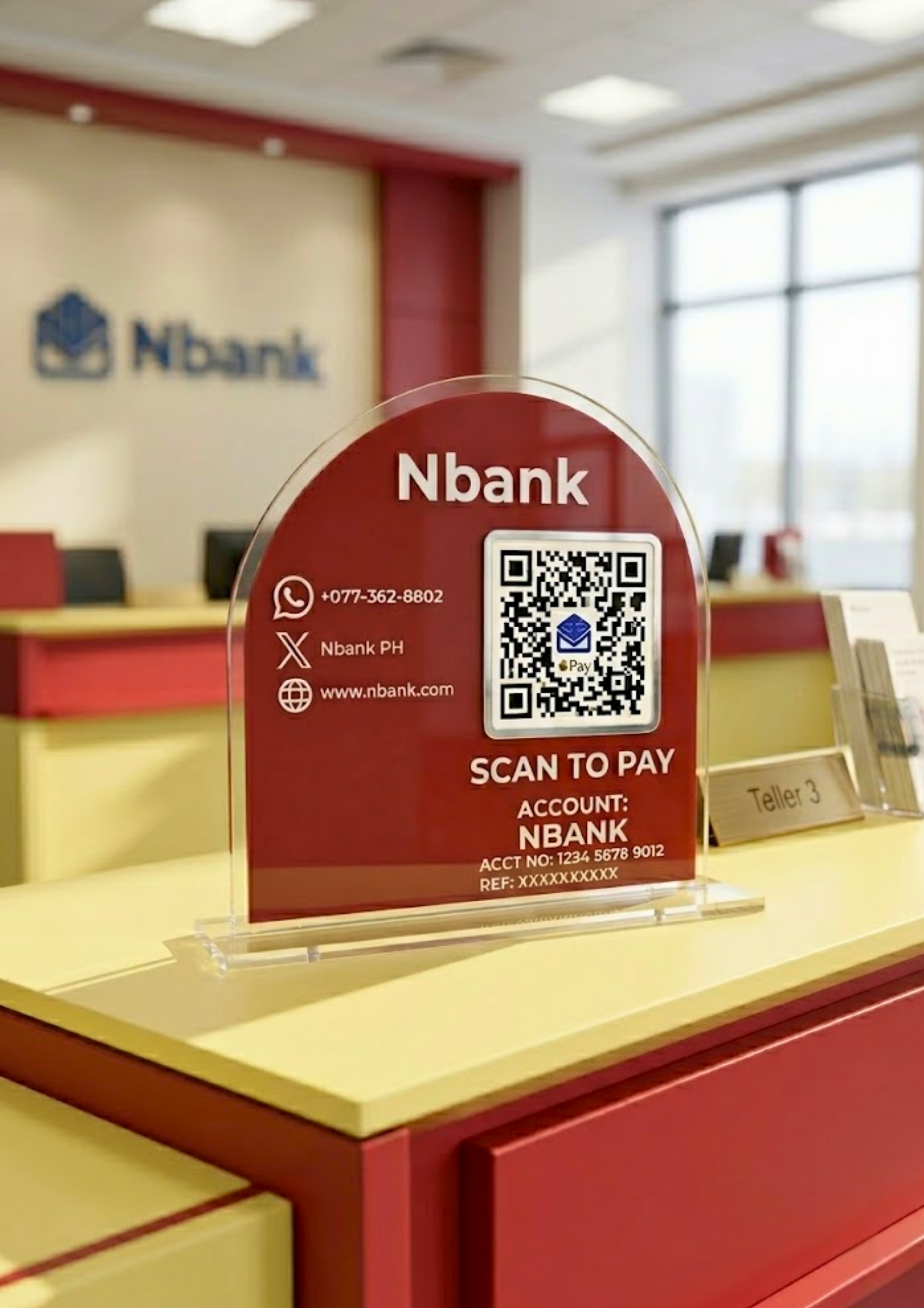 QR Standee