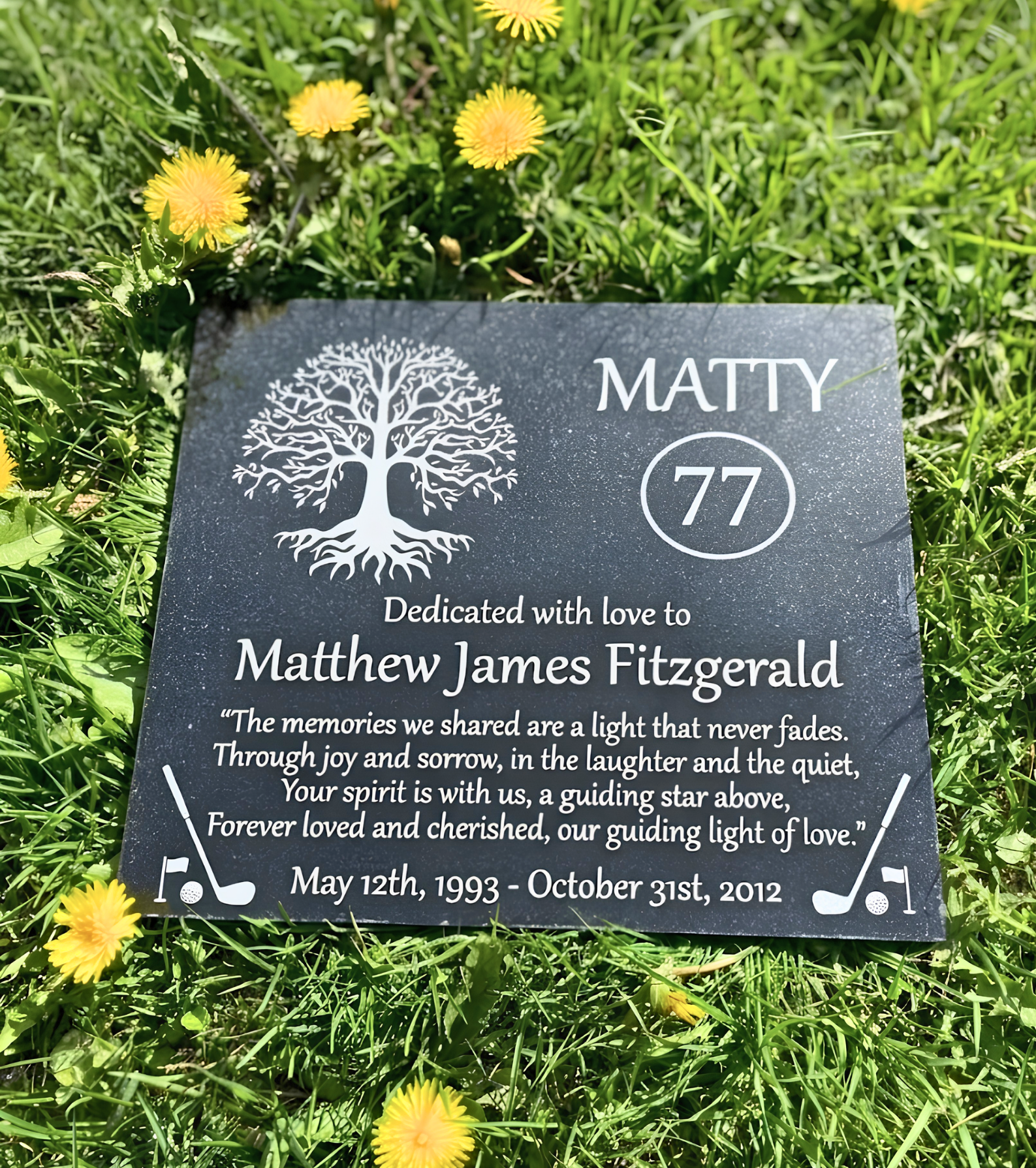 Granite Engraving
