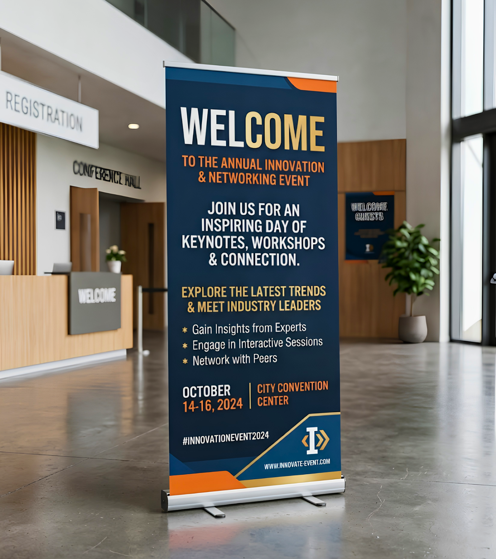 Pull Up Banner Print and Mechanism