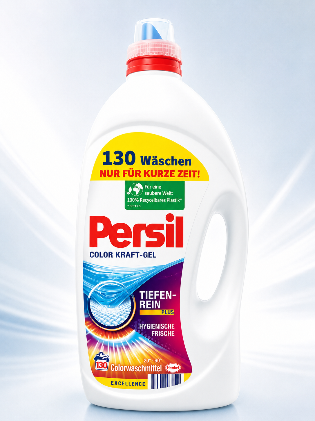 2 mal Persil Color Waschmittel 6 Liter 130 Wäschen ergibt als Set zusammen 12 Liter 260 Wäschen