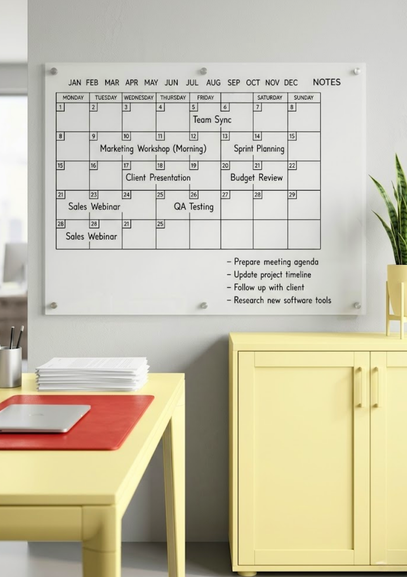 Acrylic Writing Board