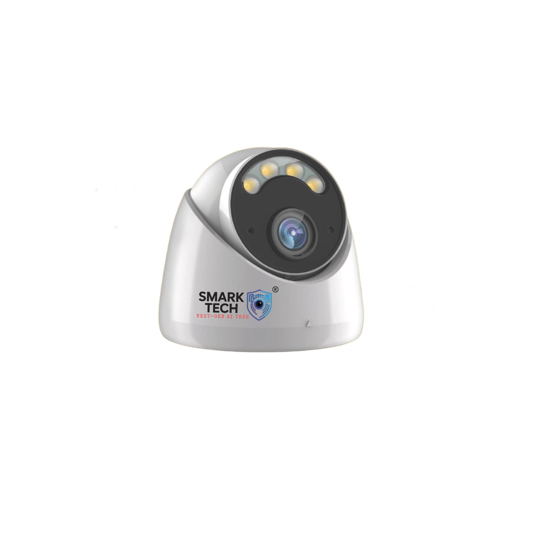 SMArk 3MP HD Dome, Color Night Vision, Lens 3.6mm,In-built Audio (Eagle Mic 5.0mm)