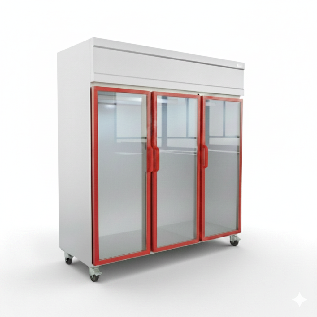 Triple Door Commercial Refrigerator