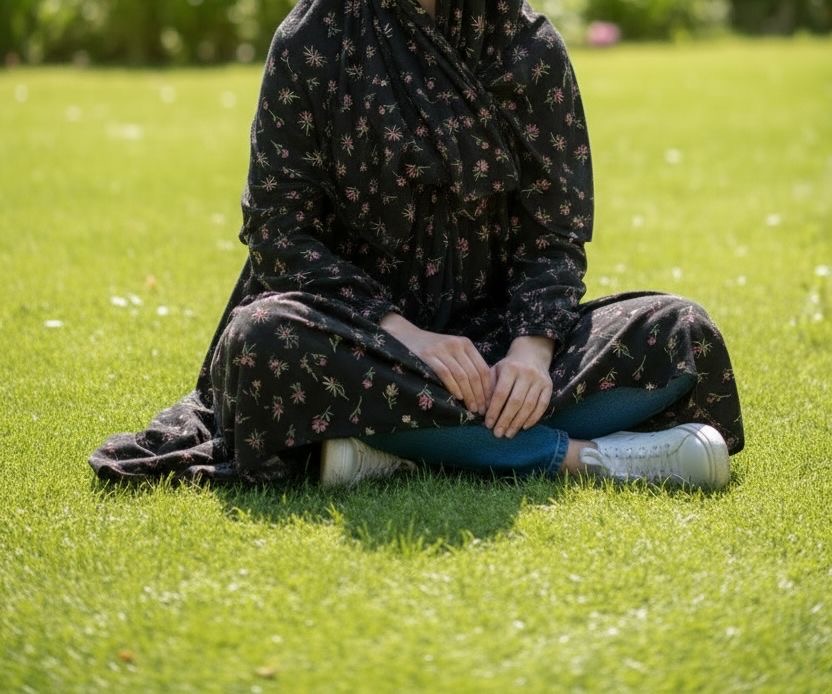 Full Sleeve Namaz Chaddar- Black