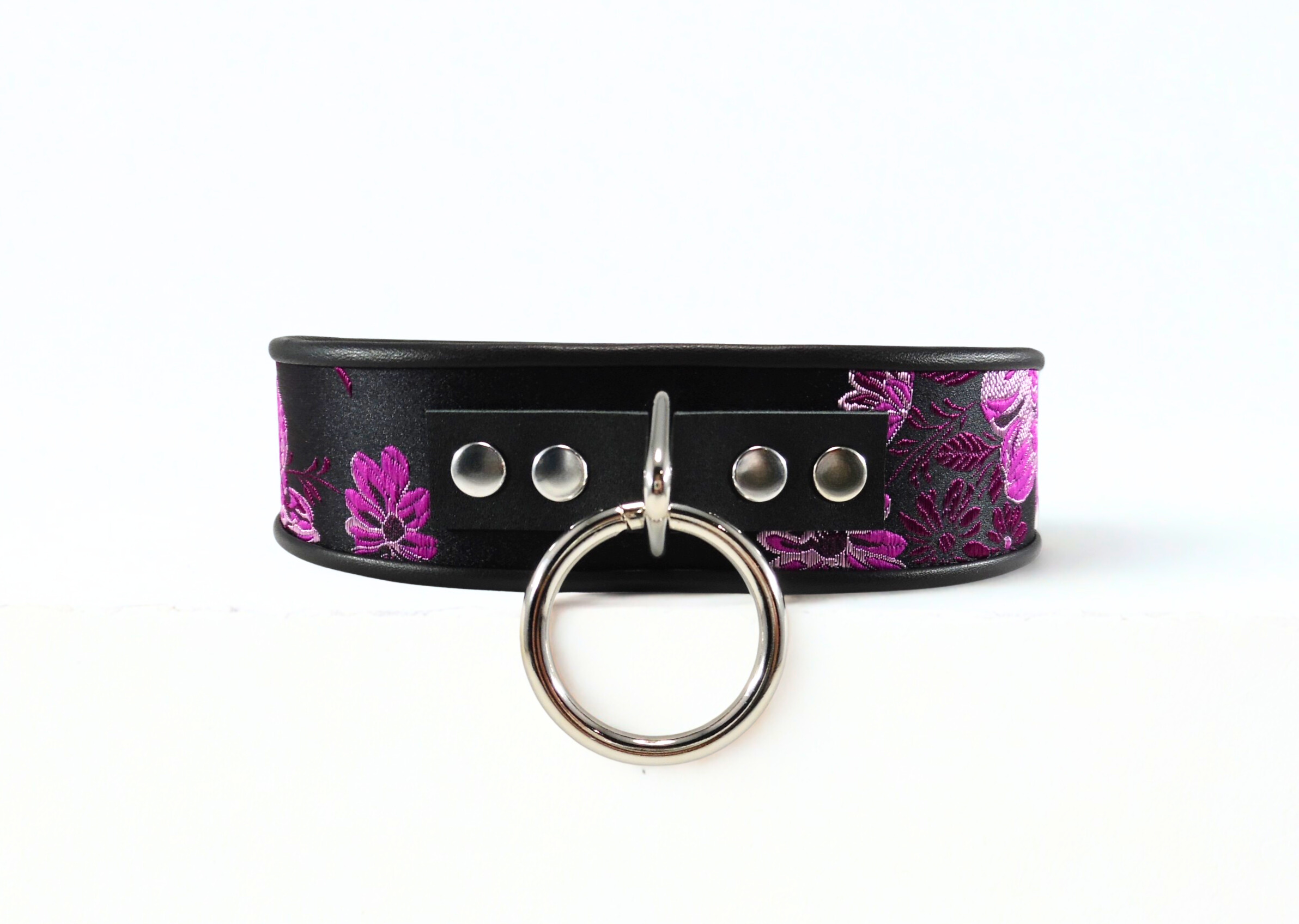  Fuchsia Brocade Collar