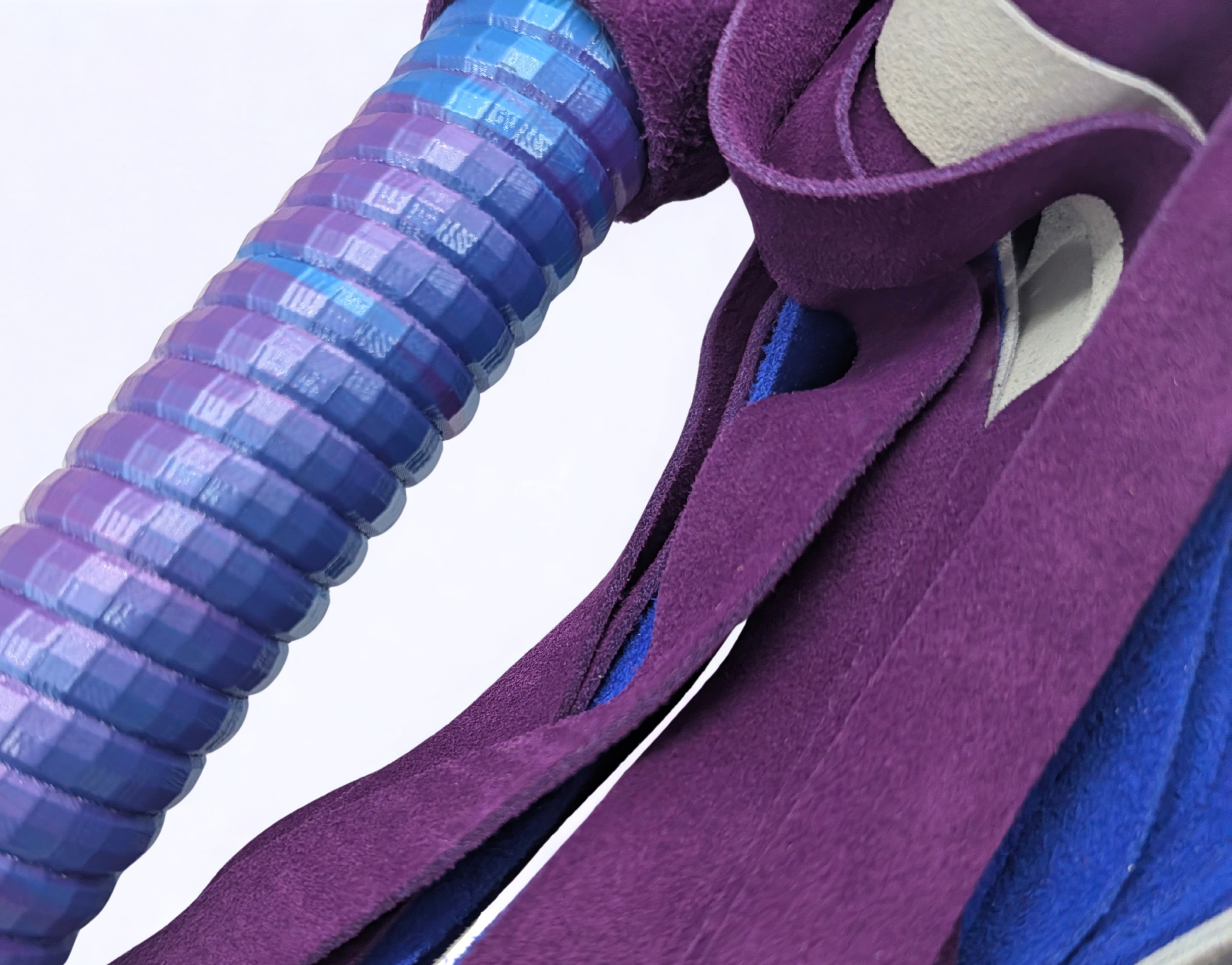 The Nebula Grip Leather Flogger
