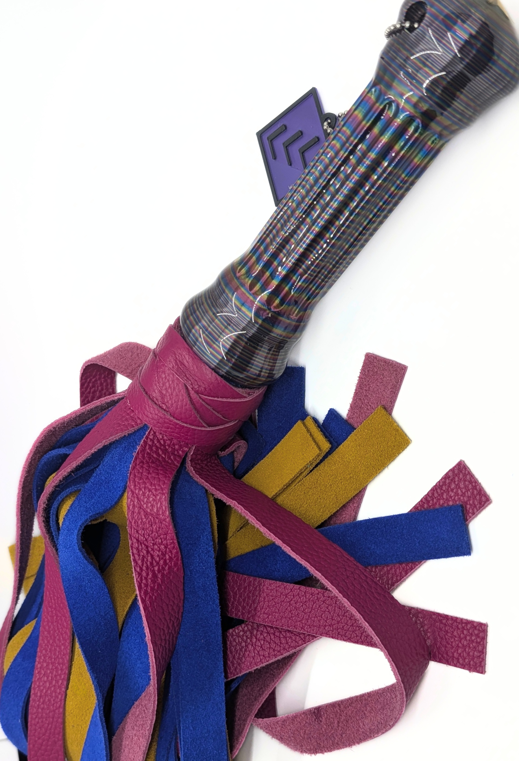 The Pan Pride Leather Flogger