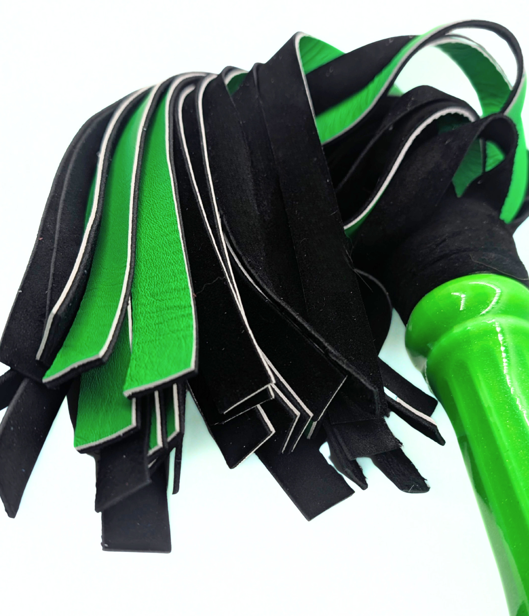 The Radioactive Leather Flogger