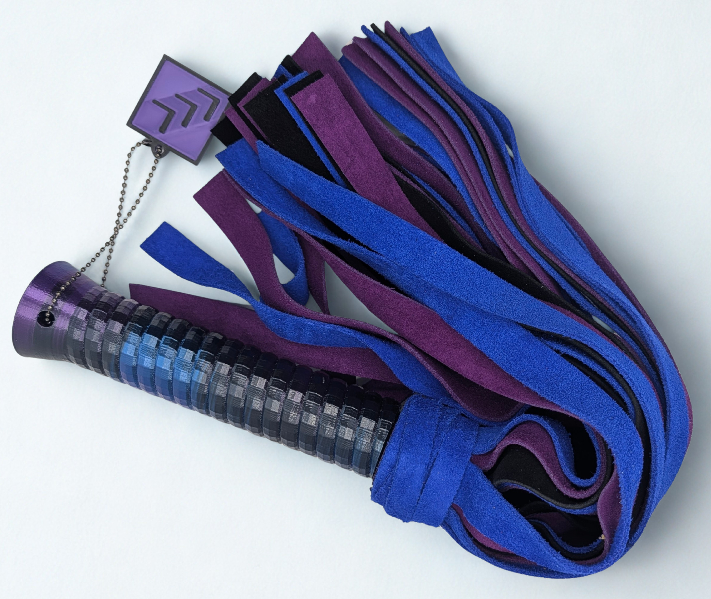The Velvet Galaxy Leather Flogger