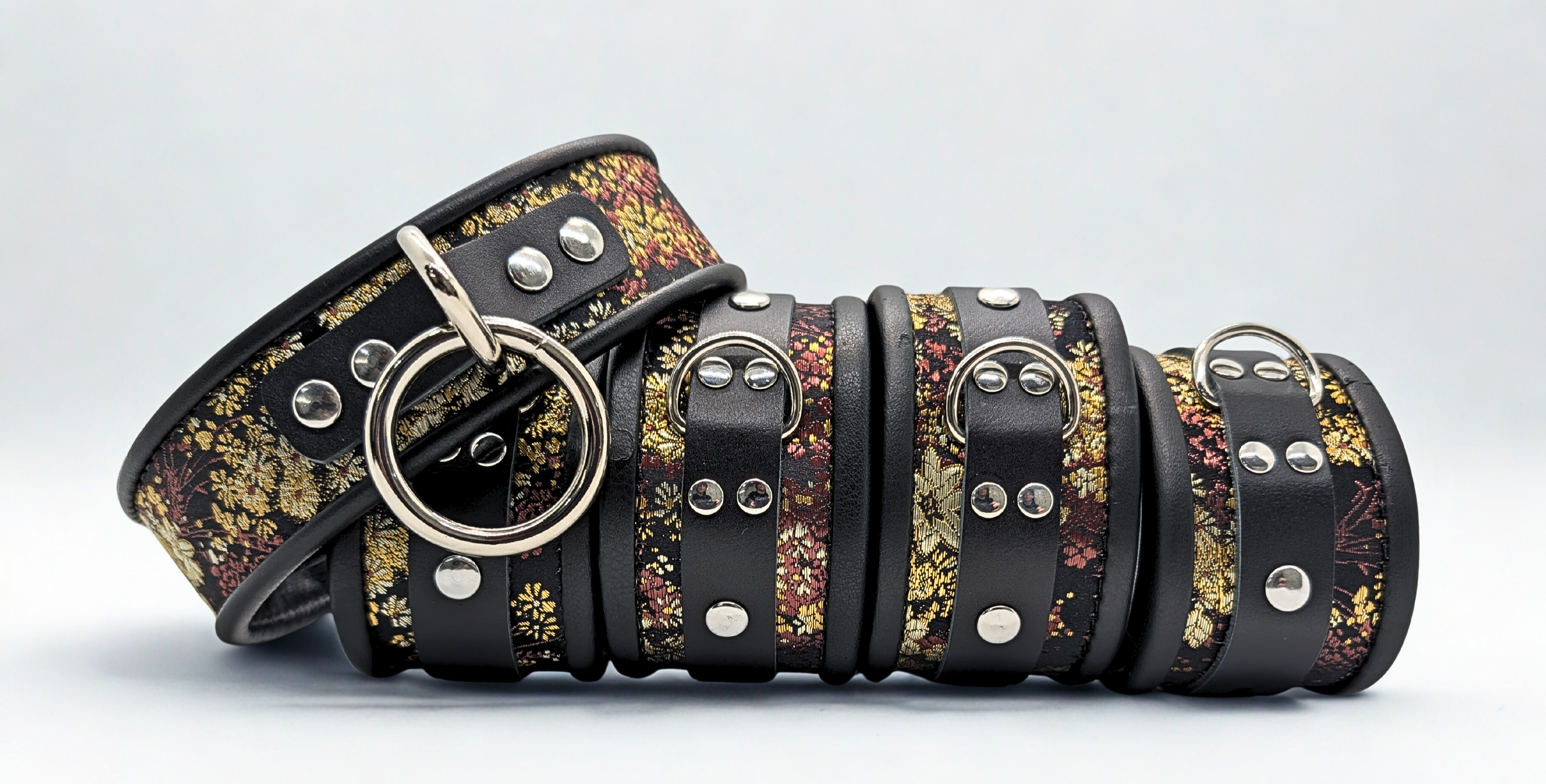Autumn Brocade Wrist & Ankle & Collar Set