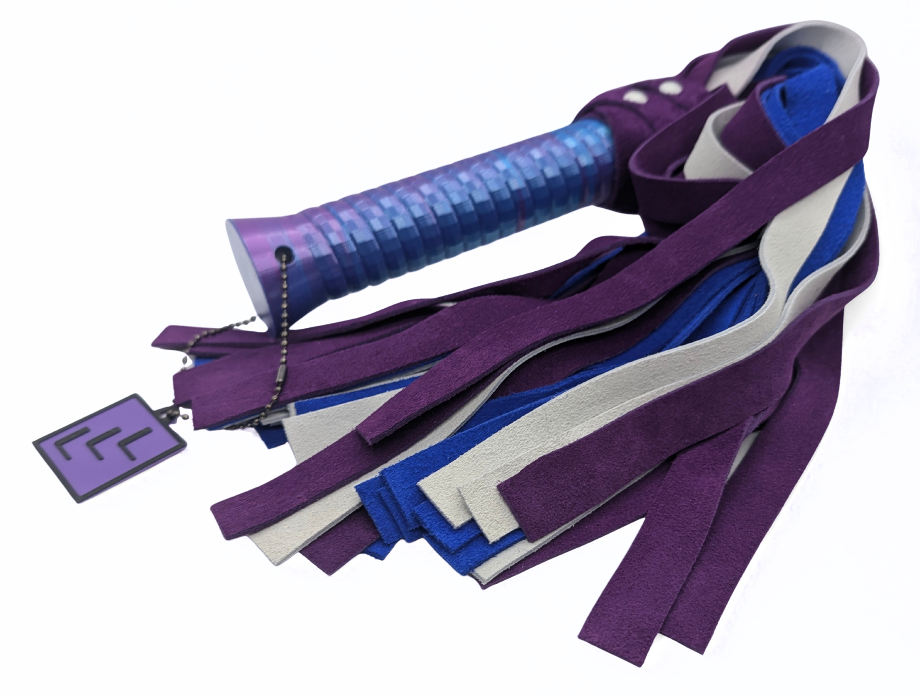 The Nebula Grip Leather Flogger