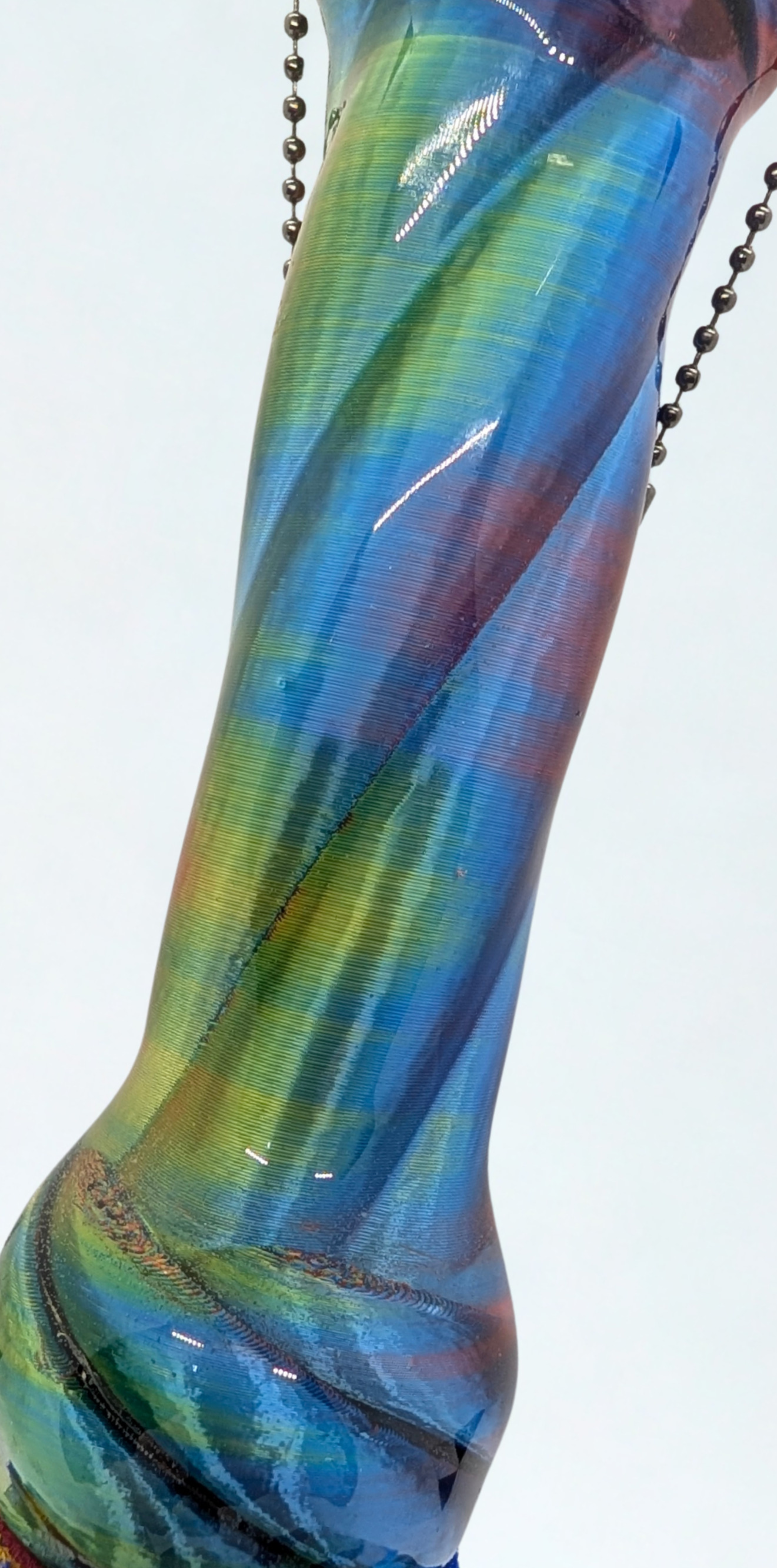 The Prism Spiral Leather Flogger