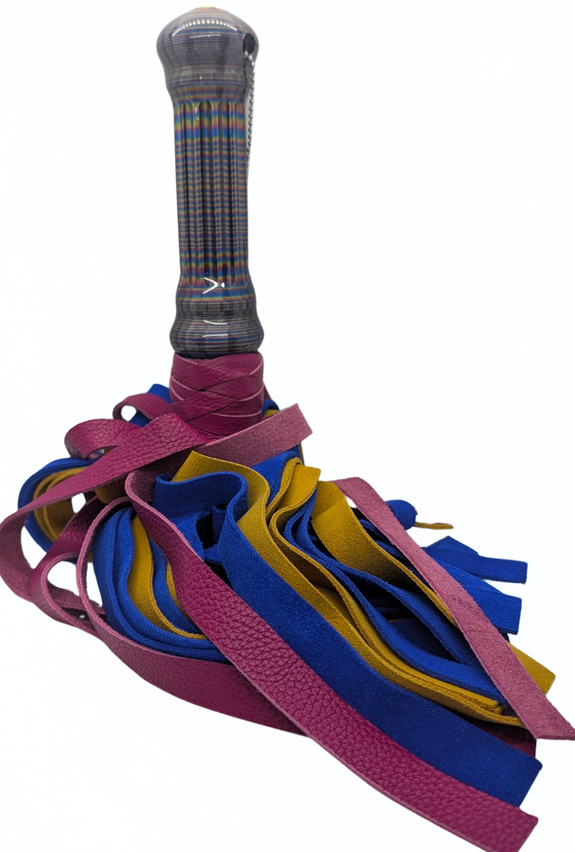 The Pan Pride Leather Flogger
