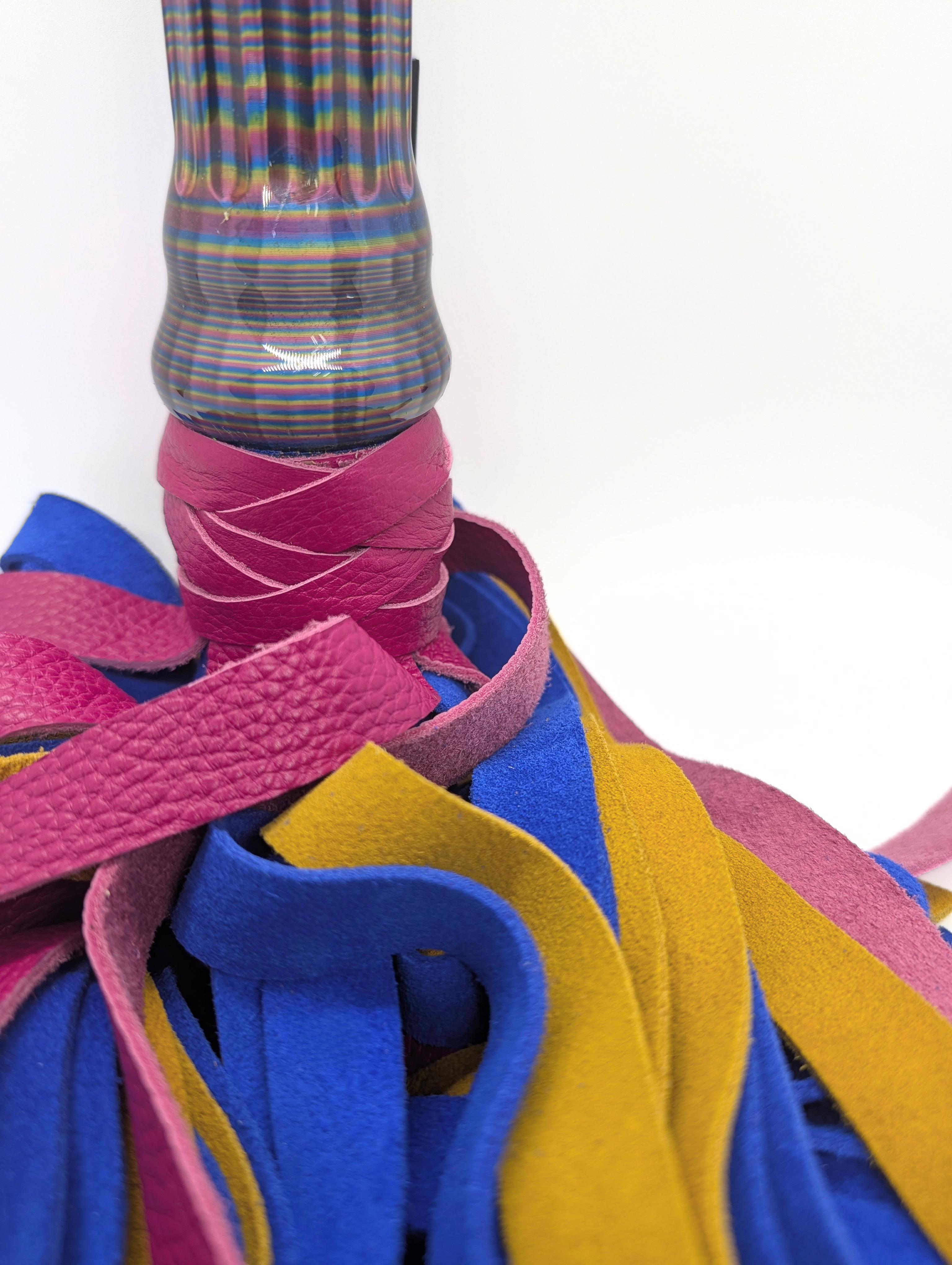 The Pan Pride Leather Flogger