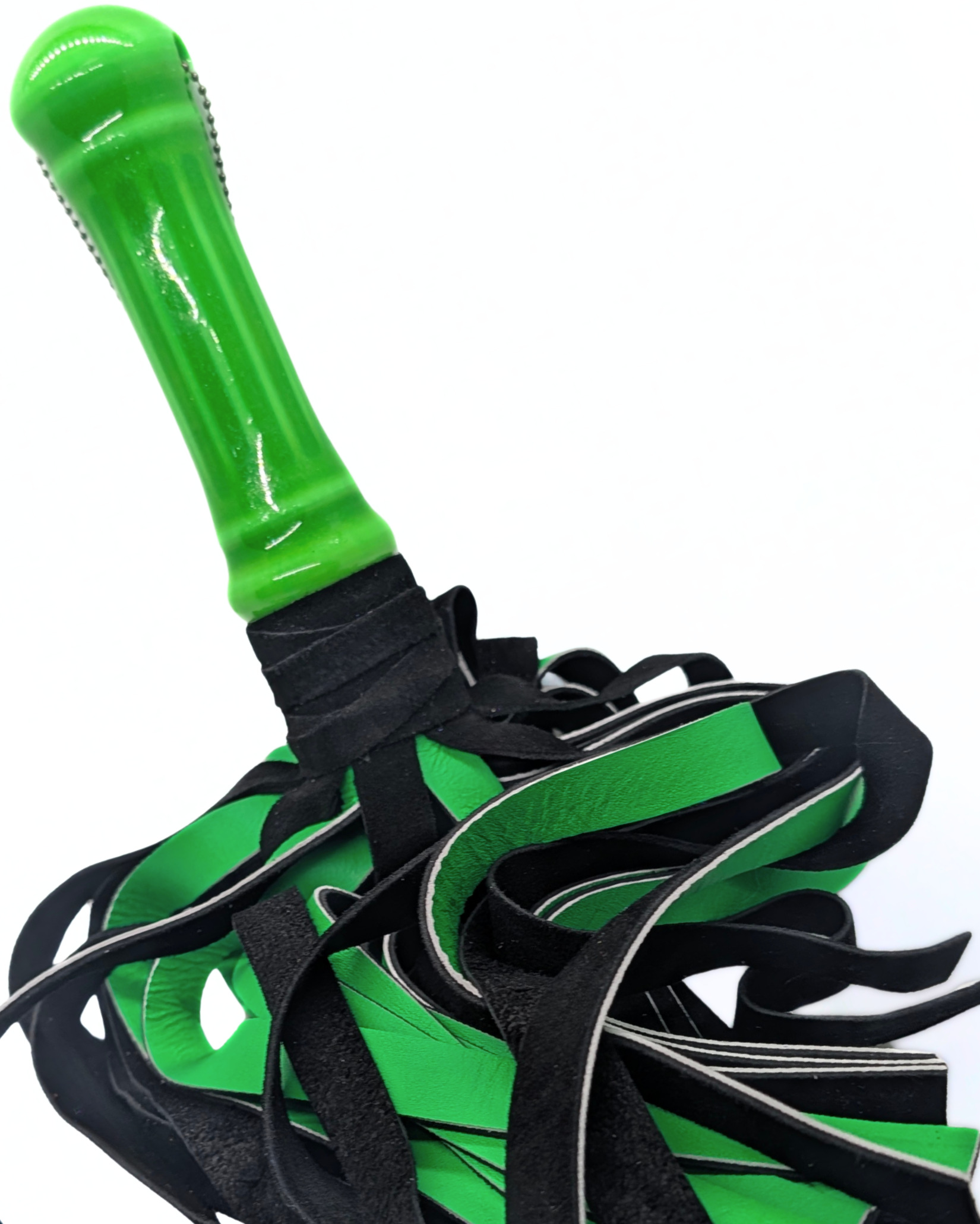 The Radioactive Leather Flogger
