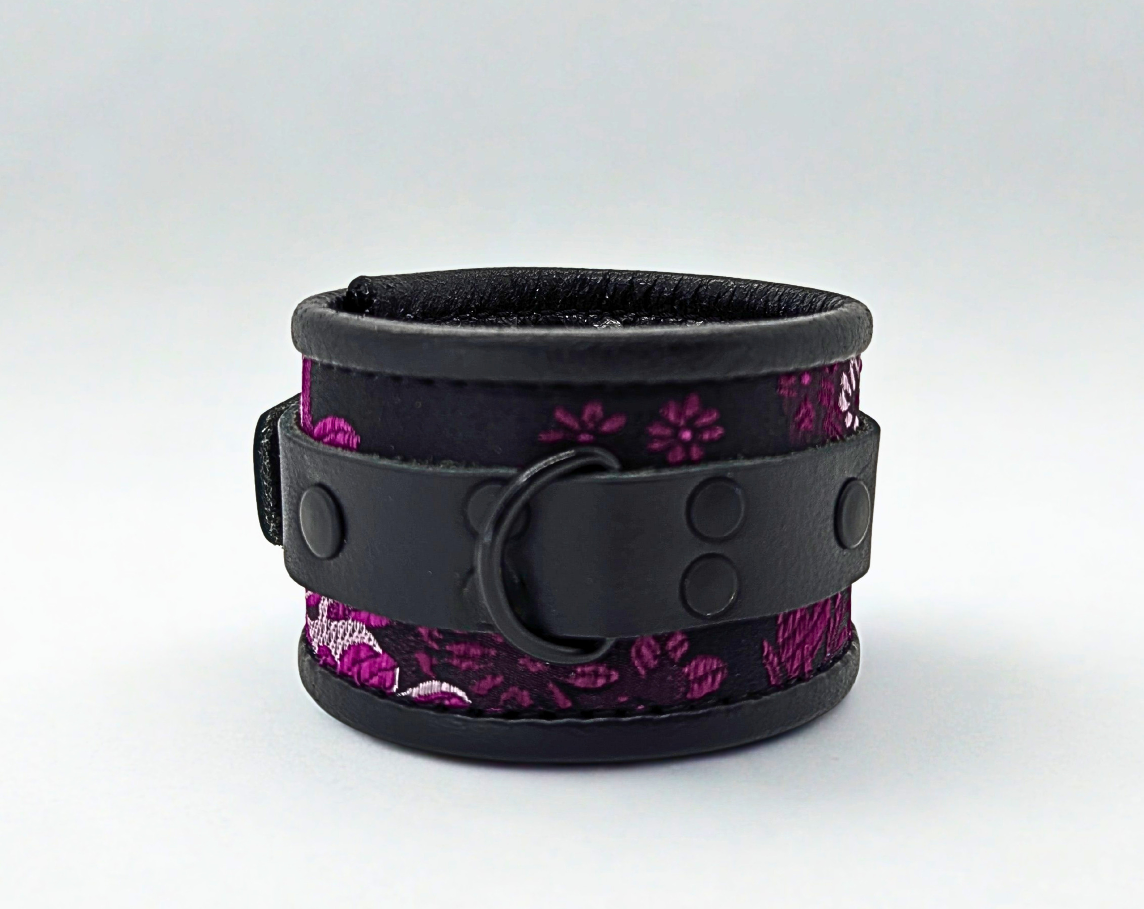  Fuchsia Brocade Ankle Cuffs