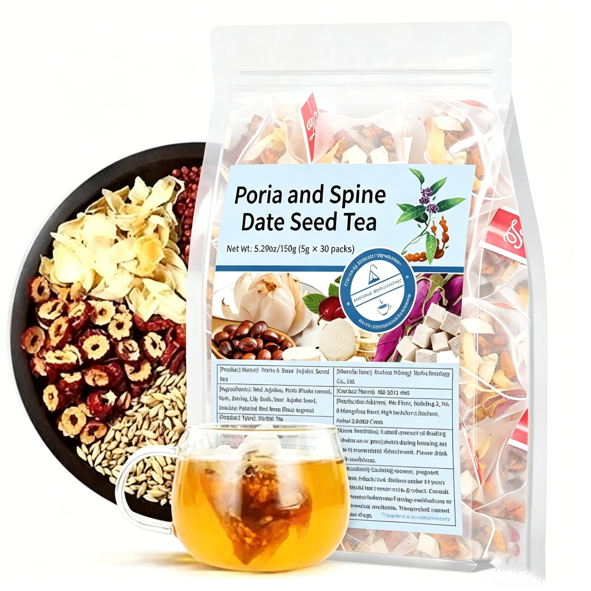 Poria and Spine Date Seed Tea