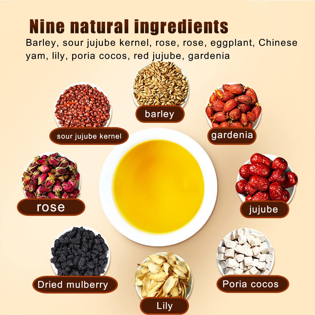 Poria and Spine Date Seed Tea