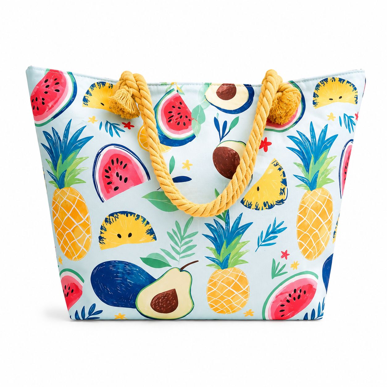 Bolso playero tropical