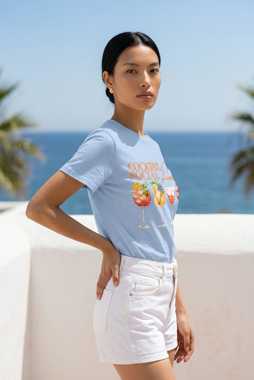 Camiseta Cócteles de Verano