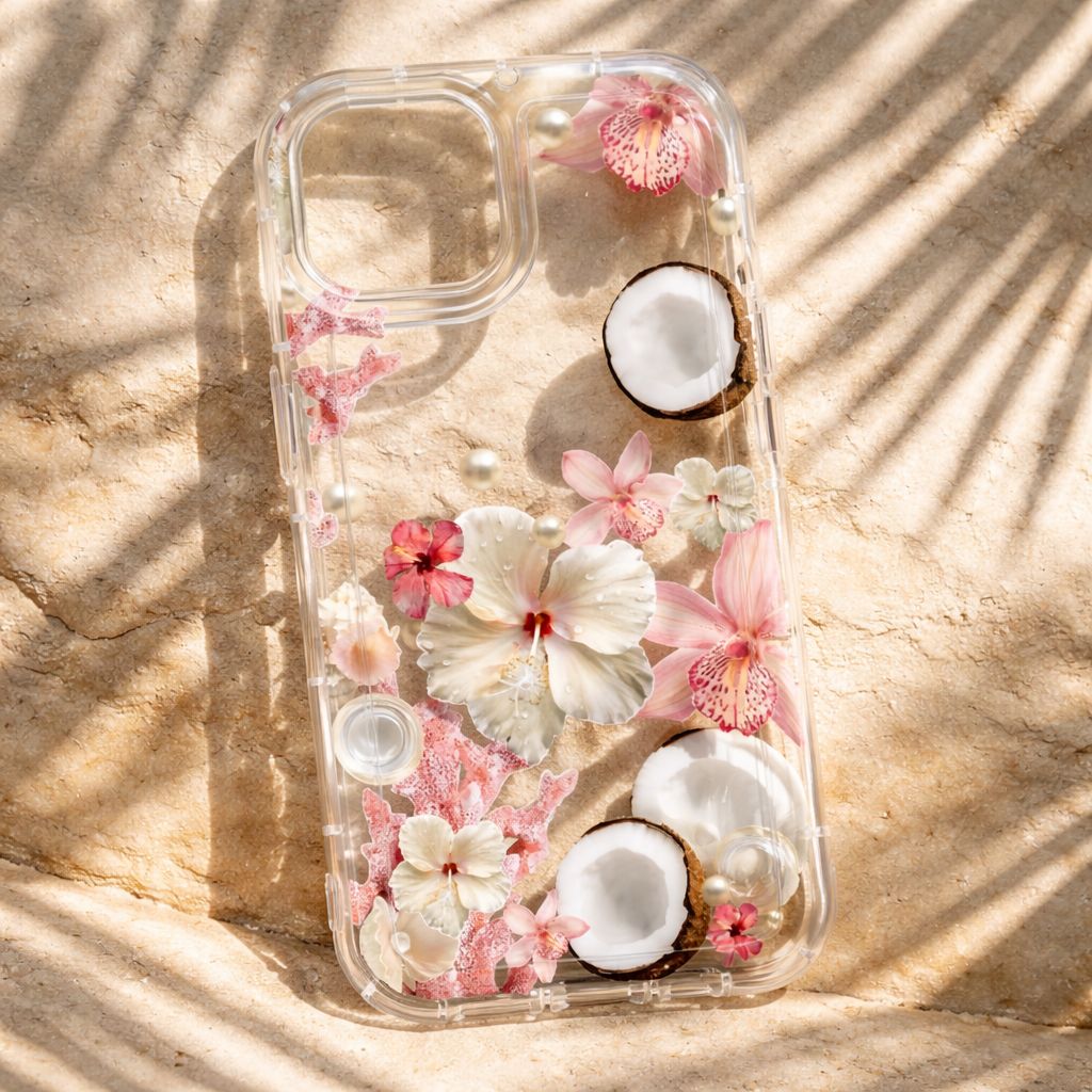 Funda Tropical Transparente