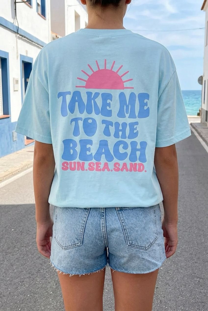 Camiseta Take Me To The Beach
