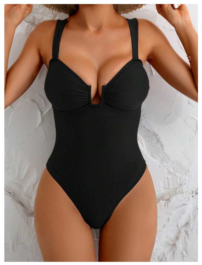 Body de baño marrón